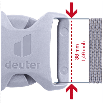 Cataramă deuter Buckle 38S HI/TR/AL Black