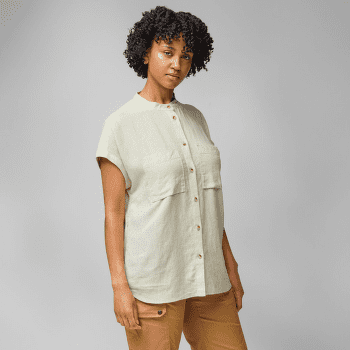 Cămașă cu mânecă scurtă Fjällräven Övik Hemp Shirt SS Women Dusty Rose