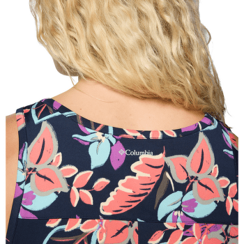 Rochie Columbia Chill River Printed Dress Poppy Red, Botaniflage Tonal 611