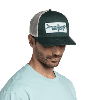Capac Buff Explore Trucker Cap SALTY GREEN