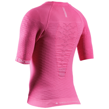 Tricou cu mânecă scurtă X-Bionic X-BIONIC® EFFEKTOR SHIRT SS WOMEN NEO PINK/X WHITE