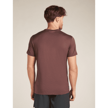 Tricou cu mânecă scurtă Icebreaker Merino 150 Tech Lite SS Tee Single Line Camp Men Midnight Navy