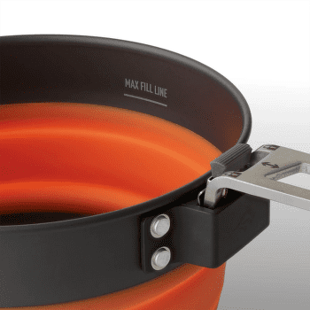 Oală Sea to Summit Frontier UL Collapsible Pot - 1L Puffins Bill Orange