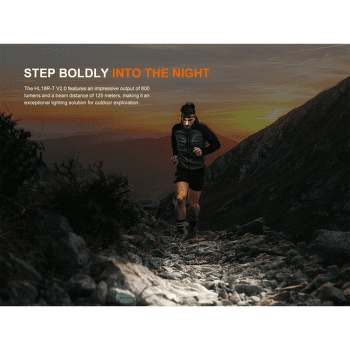 Lampă frontală Fenix Rechargeable Headlamp HL18R-T V2.0 Black