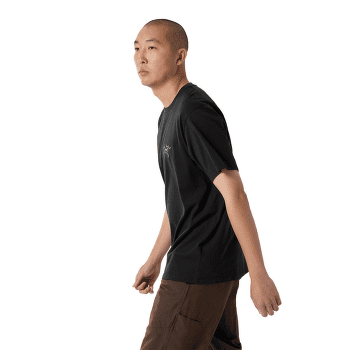 Tricou cu mânecă scurtă Arcteryx Kragg SL Cotton SS Men Black Sapphire
