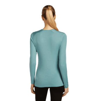 Tricou cu mânecă lungă Icebreaker Merino 200 Oasis LS Crewe Rainer Ridge Women SUMMIT