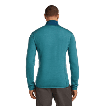 Hanorac Icebreaker Merino Blend 300 RealFleece™ Descender LS Zip Men TOPAZ/ATLANTIS/CB