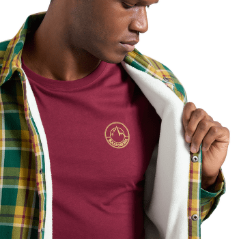 Cămașă cu mânecă lungă La Sportiva RAMBLER LINED FLANNEL SHIRT MEN Onyx/Chalk