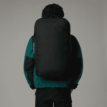 Geantă The North Face BASE CAMP VOYAGER DUFFEL 62L KT0 TNF BLACK/ASPHALT GREY