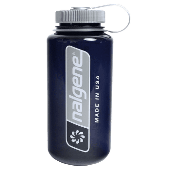 Sticlă Nalgene Wide Mouth 1000 ml Odyssey Gray W/Vert Logo