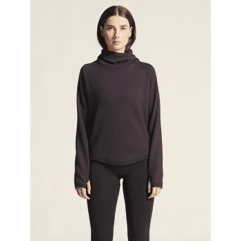 Tricou cu mânecă lungă Craft Grid Hood Women TOFU