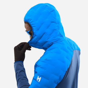 Jachetă Millet M WHITE HYBRID HOODIE MEN BOTTLE
