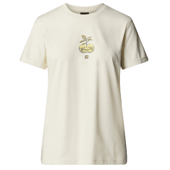 Tricou cu mânecă scurtă The North Face CONNECT RELAXED SS TEE-GRAPHIC Women WHITE DUNE