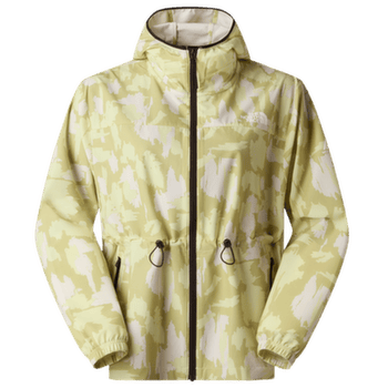 Jachetă The North Face MOUNTAIN ATHLETICS HOODED WIND JKT-PRI Women MKO LEMON MIST PAINTED MOUNTAINS PRINT