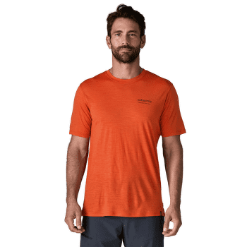 Tricou cu mânecă scurtă Patagonia Capilene® Cool Merino Graphic Shirt Men Strata Stripe: Clement Blue