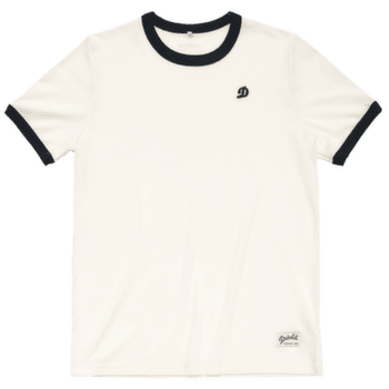 Tricou cu mânecă scurtă Devold Archive Ringer Tee 001B WHITE/INK