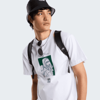 Tricou cu mânecă scurtă The North Face Explorer Relaxed Short Sleeve Tee-Graphic Men TNF WHITE