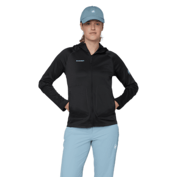 Hanorac Mammut CRAG ML HOODED JACKET WOMEN black 0001