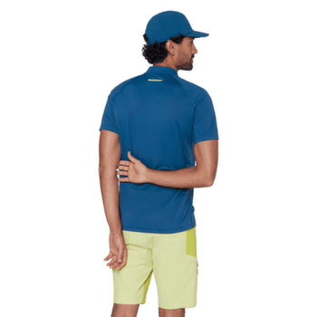 Tricou cu mânecă scurtă Mammut DUCAN FL HALF ZIP T-SHIRT MEN 50665 tschiel