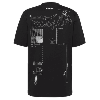 Tricou cu mânecă scurtă Mammut MAMMUT BASE T-SHIRT MEN MULTI-PITCH black 0001