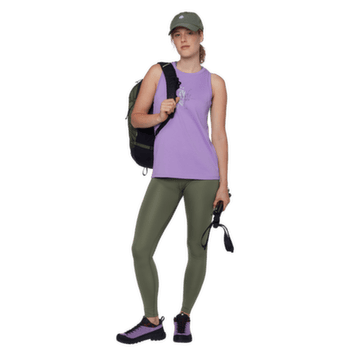 Maiou Mammut MAMMUT CORE TANK TOP WOMEN FLOWER 6434 lavandin