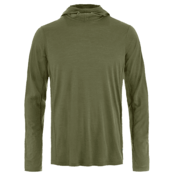 Hanorac Fjällräven ABISKO WOOL HOODIE MEN Laurel Green