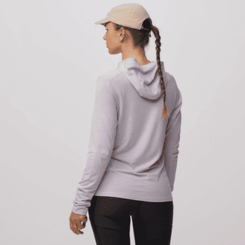 Hanorac Fjällräven ABISKO WOOL HOODIE WOMEN Lavender Mist