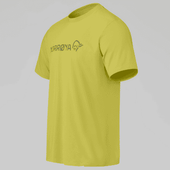Tricou cu mânecă scurtă Norrona /29 cotton Norrona viking T-Shirt Men Golden Lime