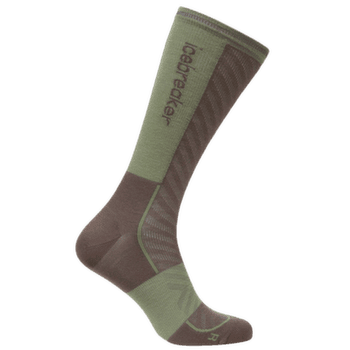 Șosete Icebreaker Merino Run+Ultralight Crew Men PORCINI/LICHEN