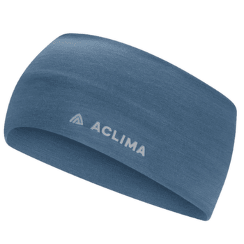 Bandă pentru cap Aclima LightWool Headband Blue Fusion