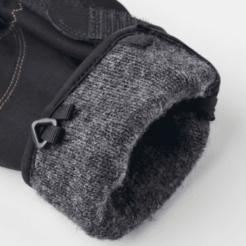 Mănuși Hestra Ergo Grip Wool Touring - 5 finger Dark forest / Black