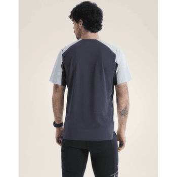 Tricou cu mânecă scurtă Arcteryx Norvan Downword Logo SS Men Alpine Blue / Dk Strat