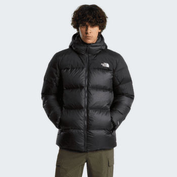 Jachetă The North Face DIABLO DOWN HOODIE II Men TNF BLACK HEATHER/TNF BLACK