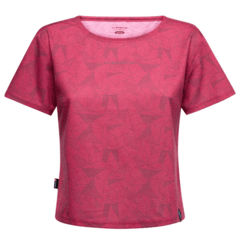 Tricou cu mânecă scurtă La Sportiva Dimension T-Shirt Women Azalea