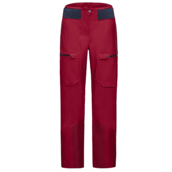 Pantaloni Mammut Haldigrat Air HS Pants Women blood red-marine