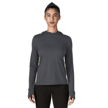 Tricou cu mânecă lungă Patagonia Cap Cool Ultra Hoody Women Pumice - Dyno White X-Dye