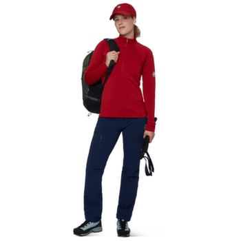 Hanorac Mammut Taiss ML Half Zip Pull Women acacia