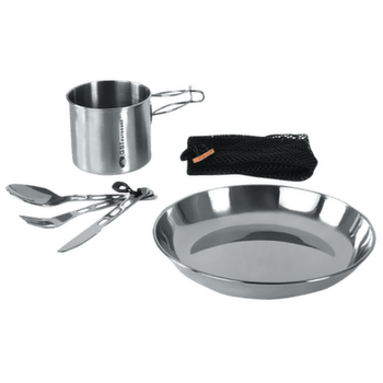 Farfurii GSI GLACIER STAINLESS 1 PERSON SET