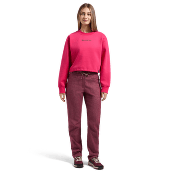 Hanorac La Sportiva HERITAGE LOGO CROP SWEATER Women Limestone/Night Sky