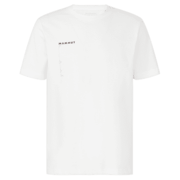 Tricou cu mânecă scurtă Mammut Mammut Base T-Shirt Men Avy white 0243