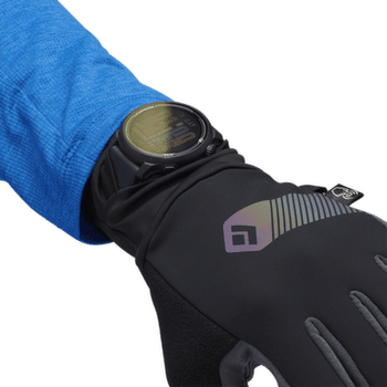 Mănuși Black Diamond Hybrid Light Gloves Black-Carbon