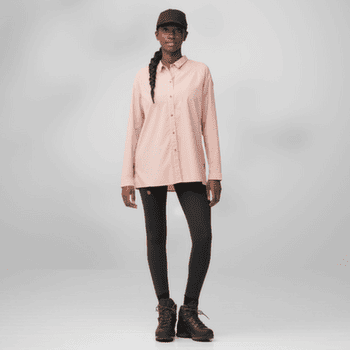 Cămașă cu mânecă lungă Fjällräven Abisko Hike Shirt Women Fossil
