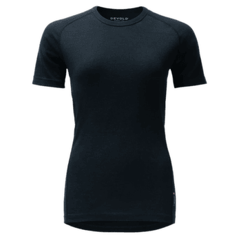 Tricou cu mânecă scurtă Devold Adventure Merino 190 Tee Women 284A INK