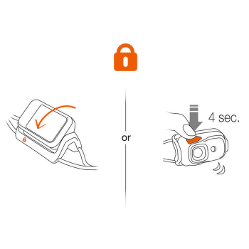 Lampă frontală Petzl Bindi Orange