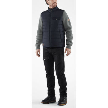 Vesta Fjällräven Greenland Down Liner Vest Men Black