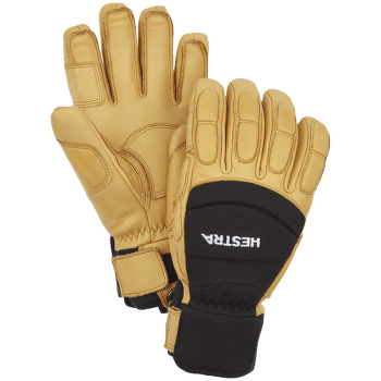 Mănuși Hestra Vertical Cut CZone Svart/Tan