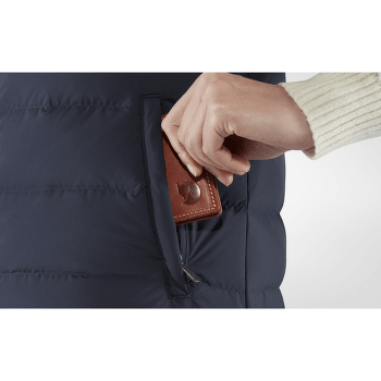 Vesta Fjällräven Greenland Down Liner Vest Women Black