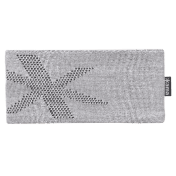 Bandă pentru cap Kama Knitted Merino headband Kama C46 109 grey