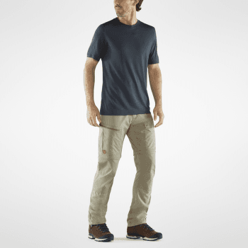 Pantaloni Fjällräven Abisko Midsummer Zip Off Trousers Men Dark Grey-Black