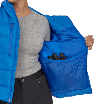 Jachetă Patagonia Fitz Roy Down Hoody Women Clement Blue